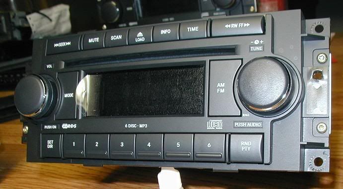 NEW 2004-2007 Dodge Durango Ram Jeep Grand Cherokee MP3 RADIO 6 DISC CD CHANGER