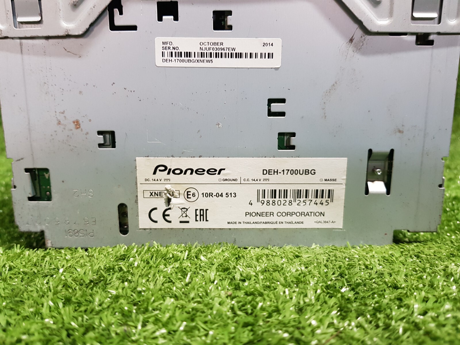 Pioneer Deh-1700ubg Pioneer Deh1700ubg Original Car Radio