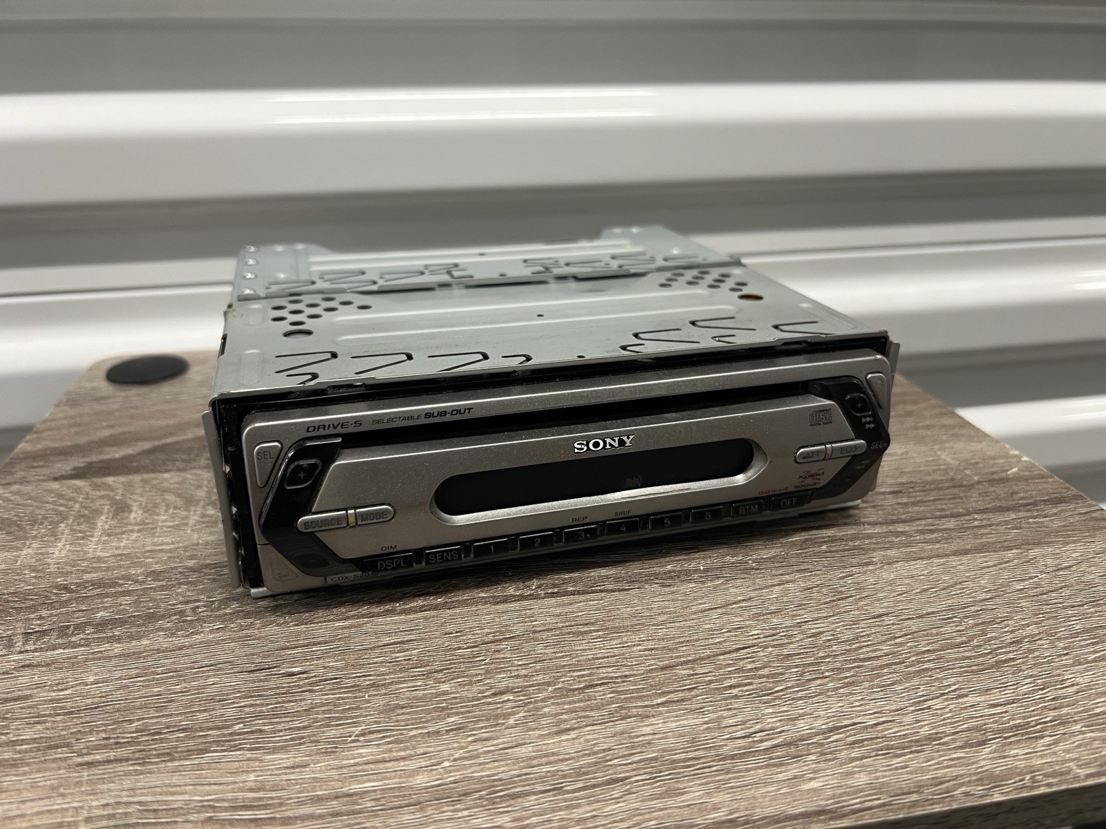 Sony Xplod Cdx-s2010 Am Fm CD Player Vintage Y2K Car Stereo Radio UNTESTED