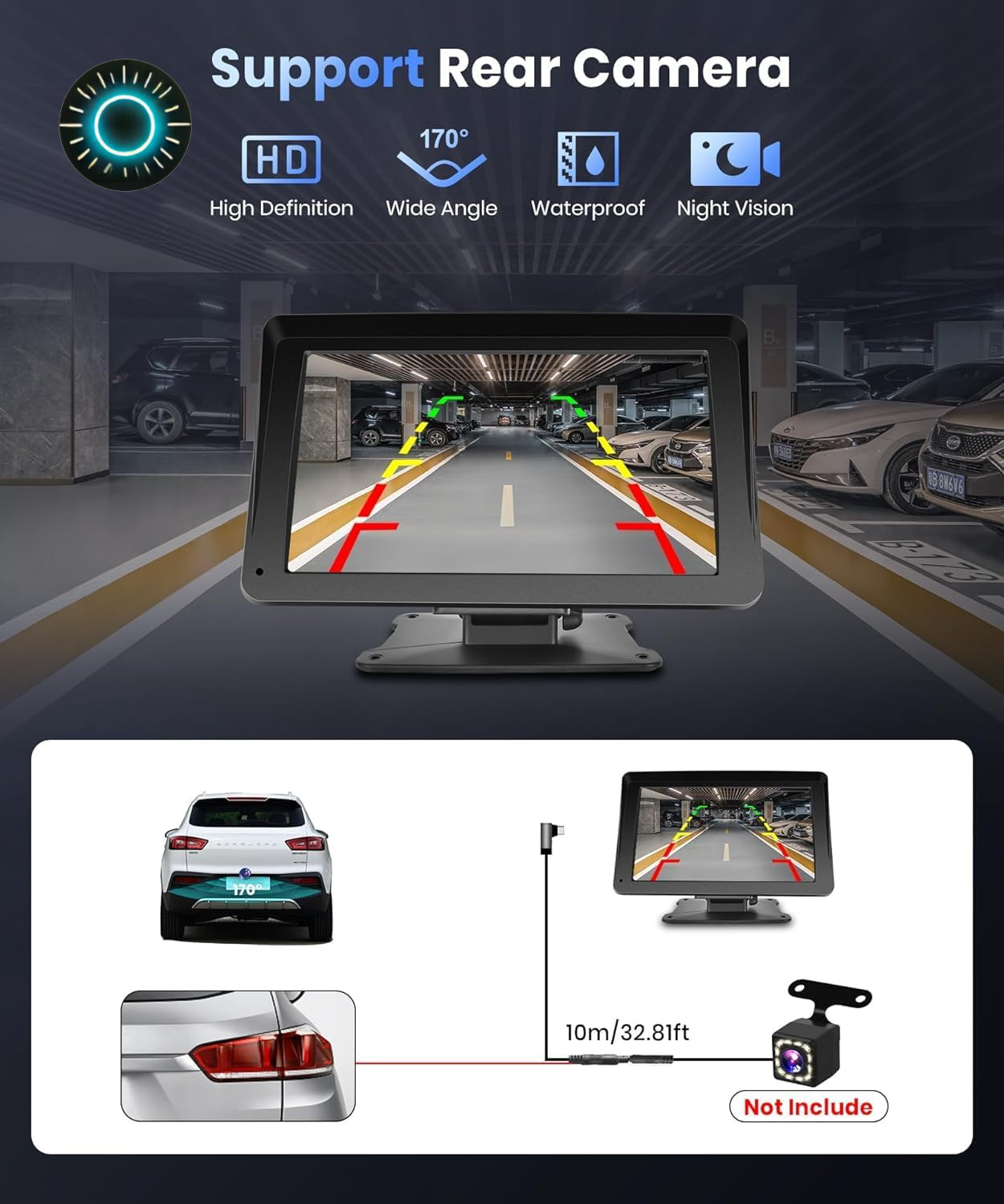 Garmin Car Truck GPS Navigation 7 Inch Touch Screen 2023 Maps Spoken Direction