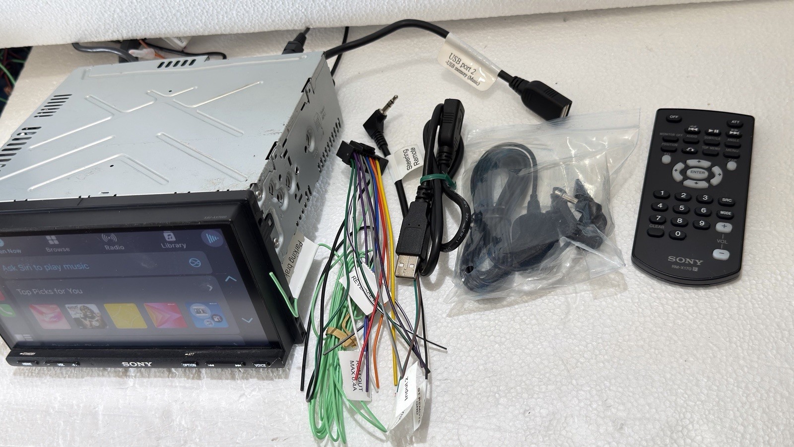 Sony XAV-AX7000 Multimedia Receiver Car Audio Android Auto Play XAVAX7000