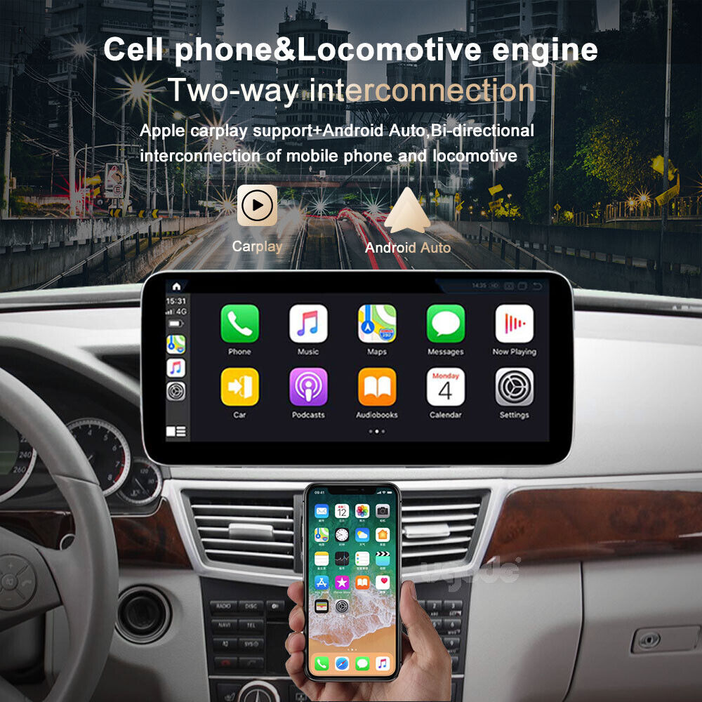 12.3″ Android13 8+128GB Screen Upgrade Stereo Mercedes Benz E class W212 NTG4.0
