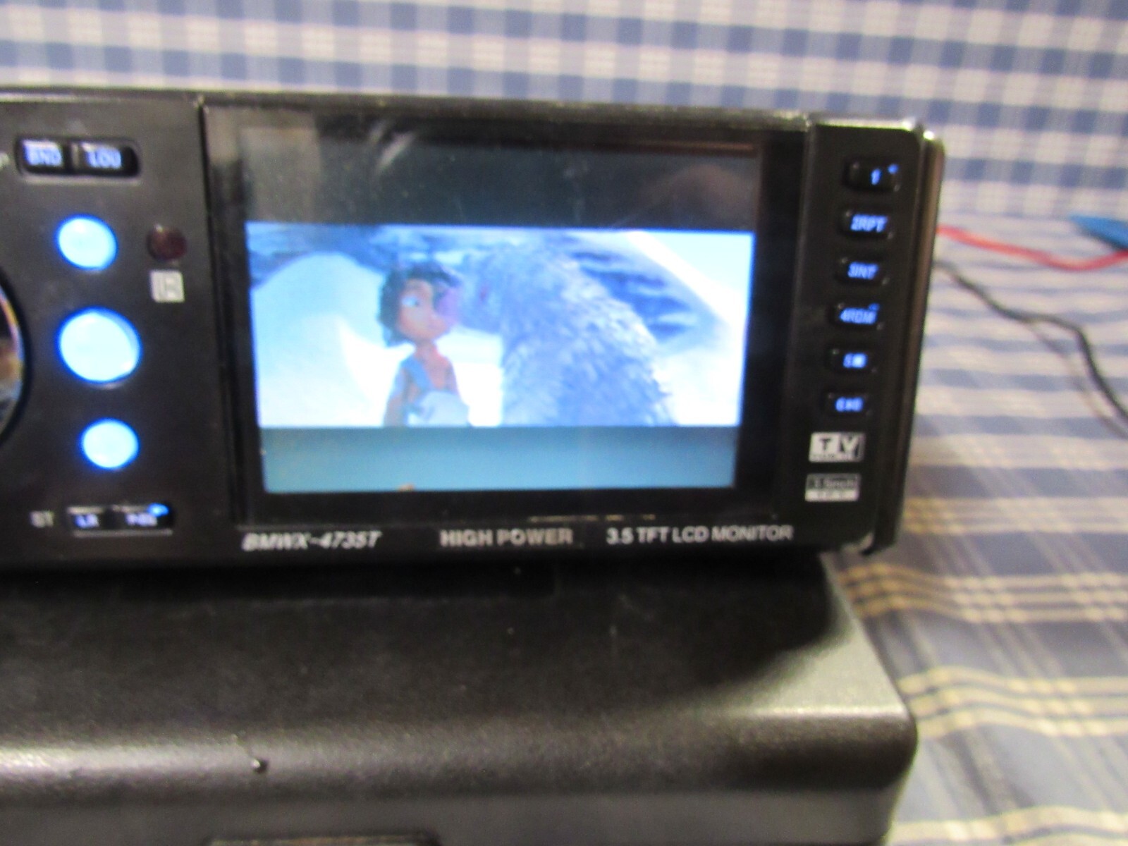 Nitro Audio BMWX-4735T DVD/CD PLAYER MP3, MP4,USB-SD Works Please Read FREE SHIP