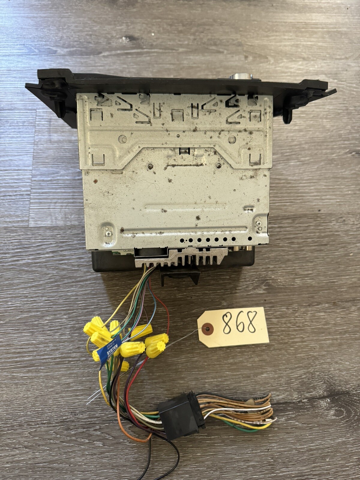 Pioneer Single CD Receiver FH-X70BT, Double Din, Mixtrax With Wiring Harness