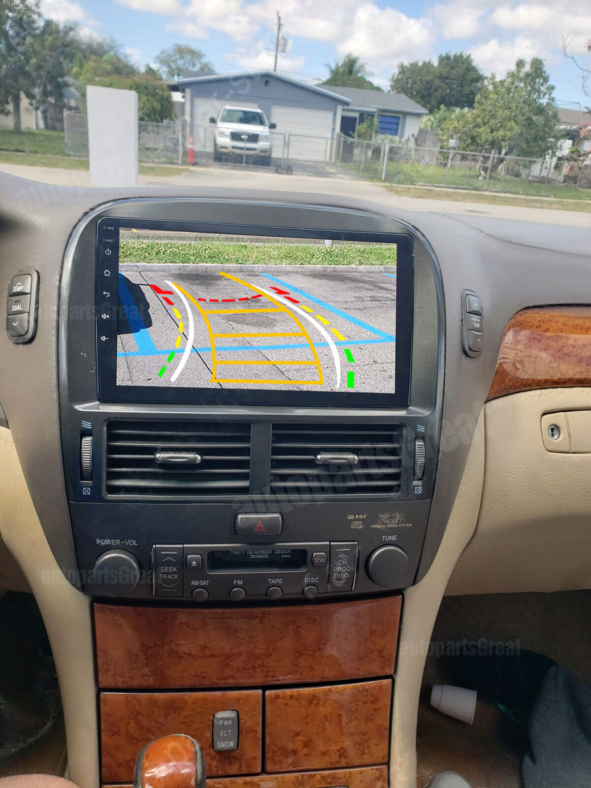 For Lexus LS430 2001 2002 2003-2006 Android 13 Stereo GPS Nav Wifi Radio CarPlay