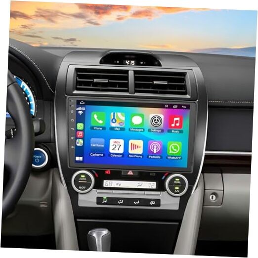 (8Core + 64GB) 10.2 Inch QLED Touch Screen Car Radio for Toyota Camry 4GB+64GB