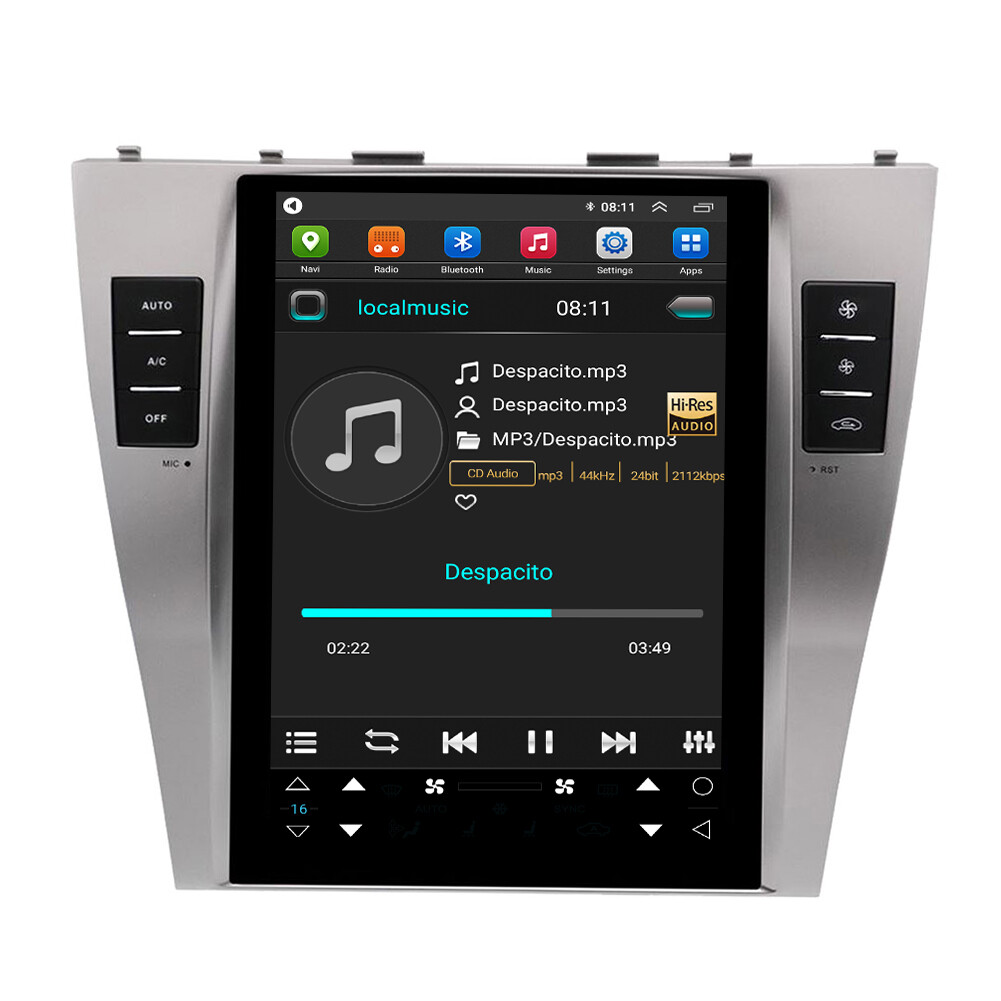 Android 14 Car Radio Multimedia For Toyota Camry 2008-2011 Carplay Stereo GPS BT