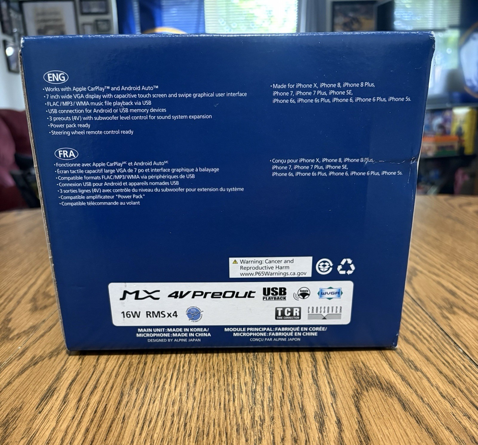 Alpine iLX-W650 7 Inch In-Dash Receiver