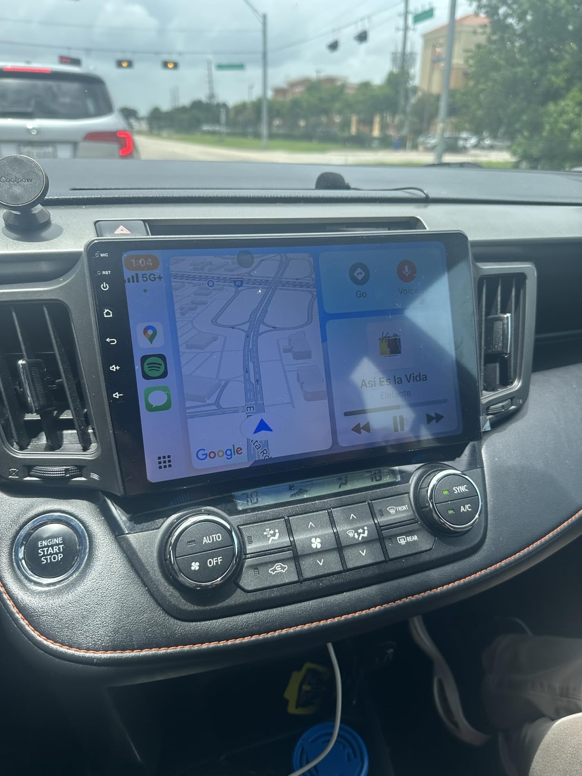 Car Radio Stereo Carplay For 2013-2018 RAV4 DSP 6+128G 10in
