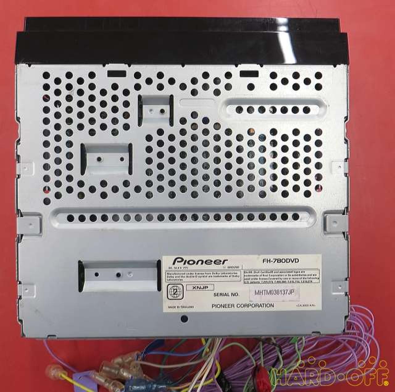 Pioneer FH780DVD Car DVD/CD Player 2DIN Monitor Unit Japan