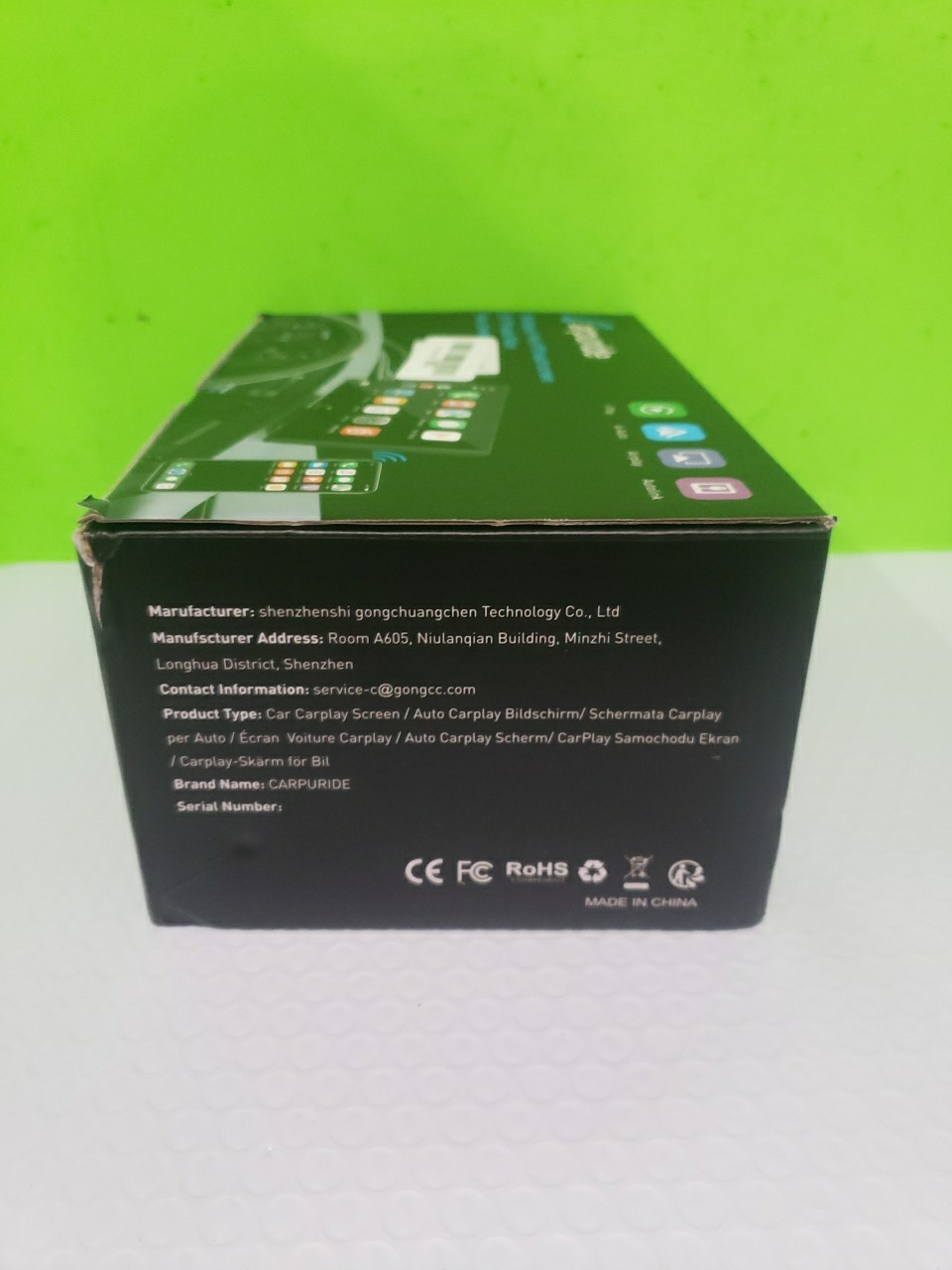 Carpuride 9 Car Radio Stereo Wireless Apple CarPlay Android Auto Video W905 Open