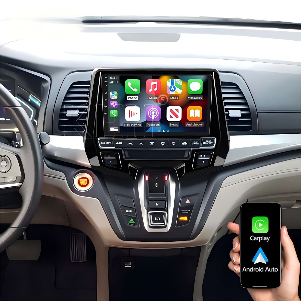 64G For Honda Odyssey 2018-2020 Carplay Car Stereo Radio Android Auto 1280*800