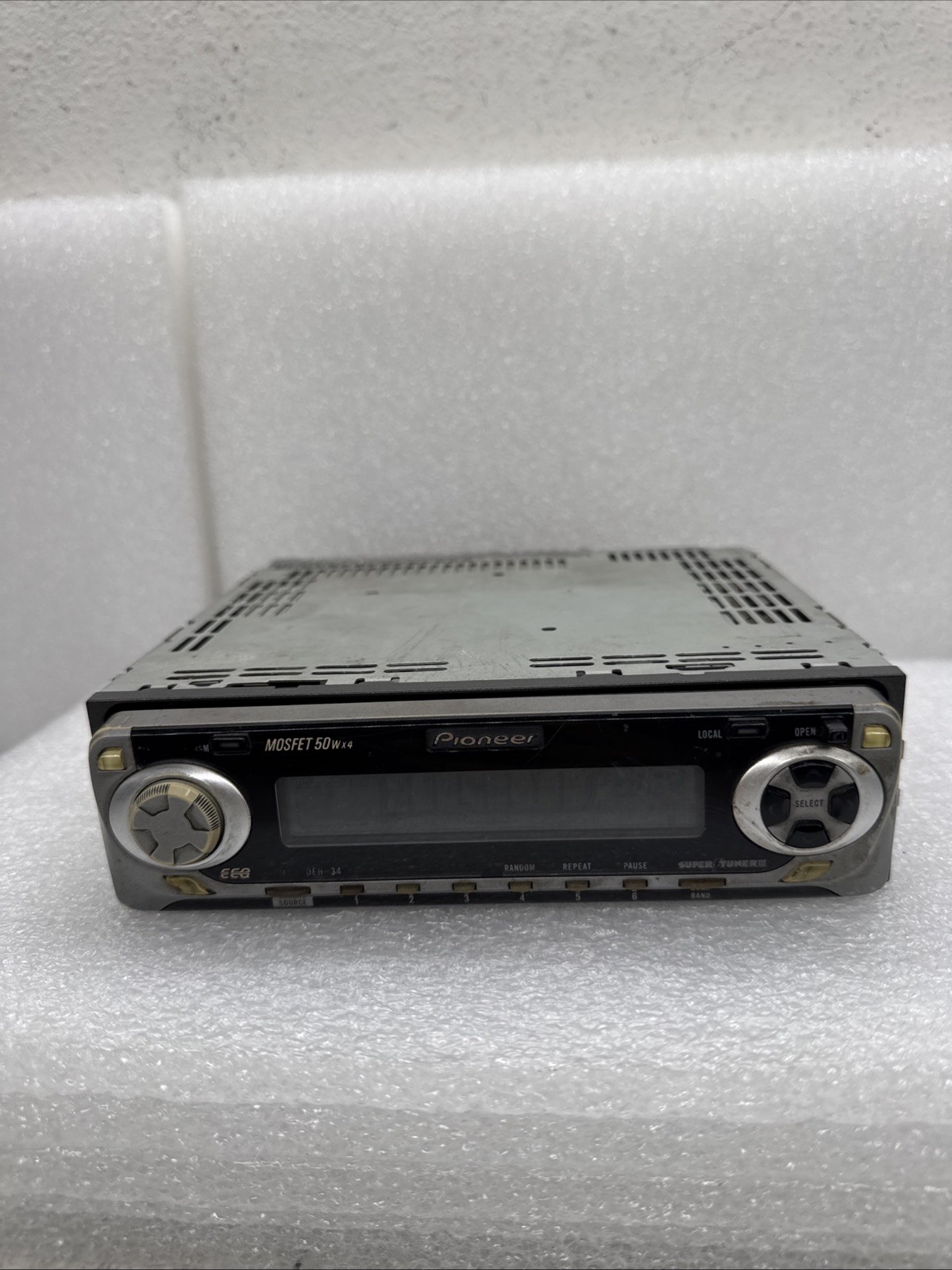 VINTAGE Pioneer Mosfet 50wx4 Radio CD CAR STEREO UNTESTED