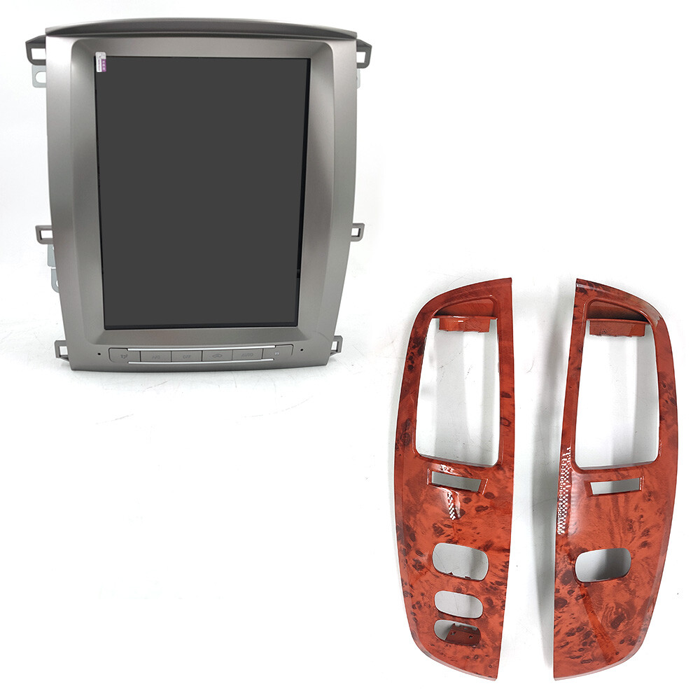 Multimedia Video Player Android 14 For Lexus LX470 2002-2007 Tesla Screen GPS BT