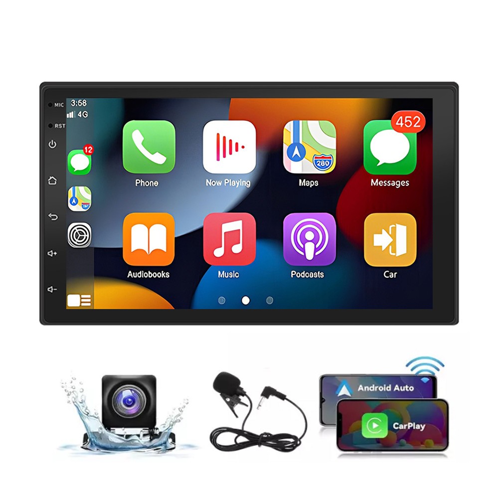 For 2007-2012 Nissan Sentra 7″ Android 13 Carplay Car Stereo Radio GPS Navi Wifi