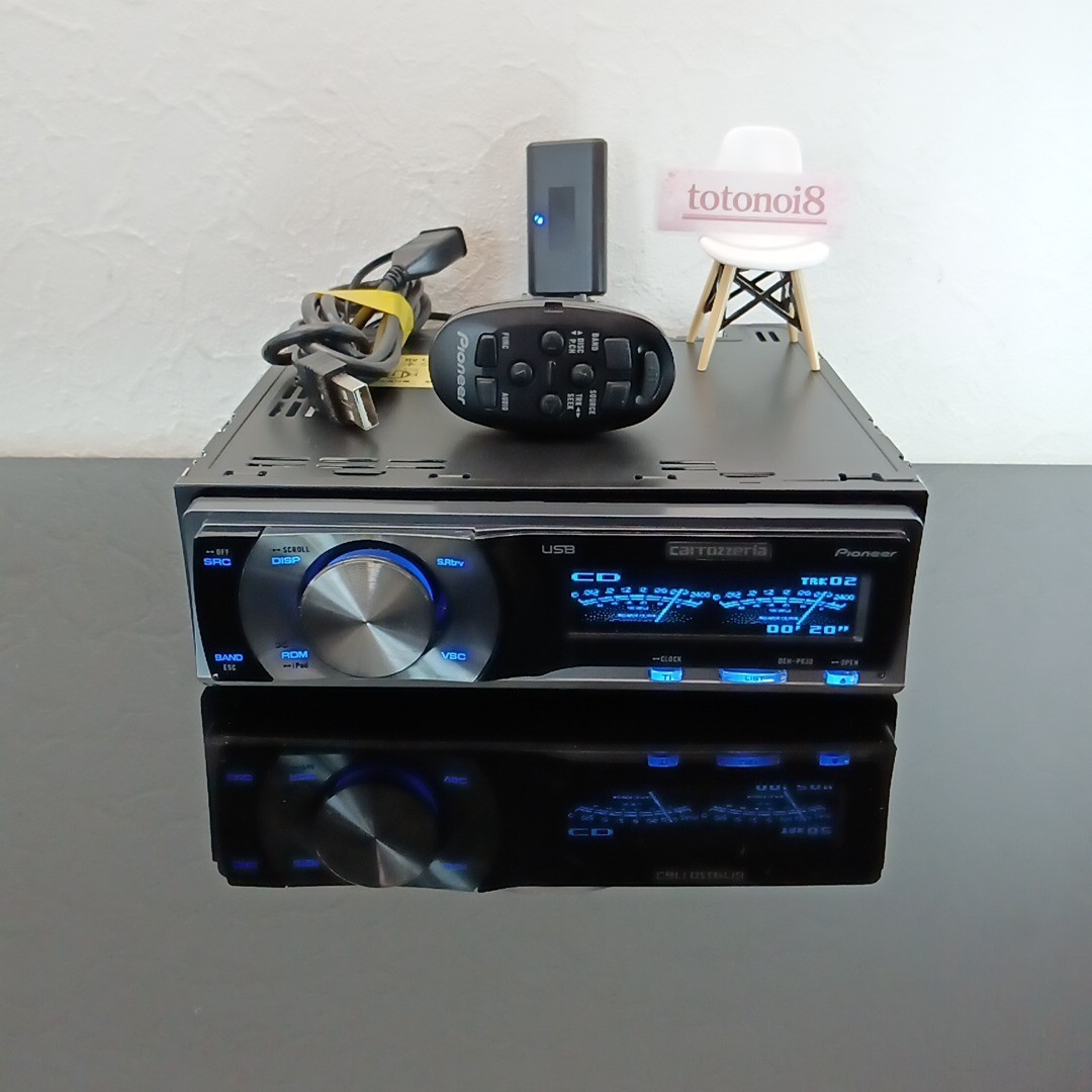 Pioneer Carrozzeria DEH-P630｜CD/USB Car Audio EQ w/ Remote｜Operation Confirmed
