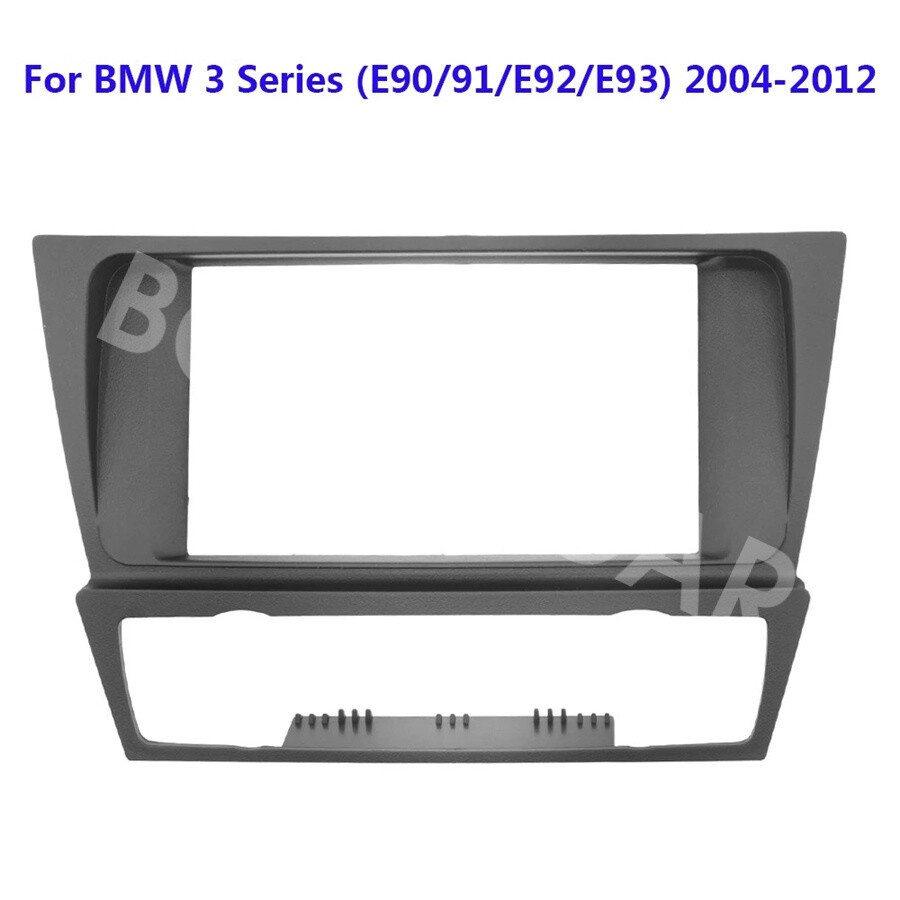 Fit For 2004-2012 BMW E90 E91 E92 E93 Stereo Double DIN Dash Kit Harness Adapter