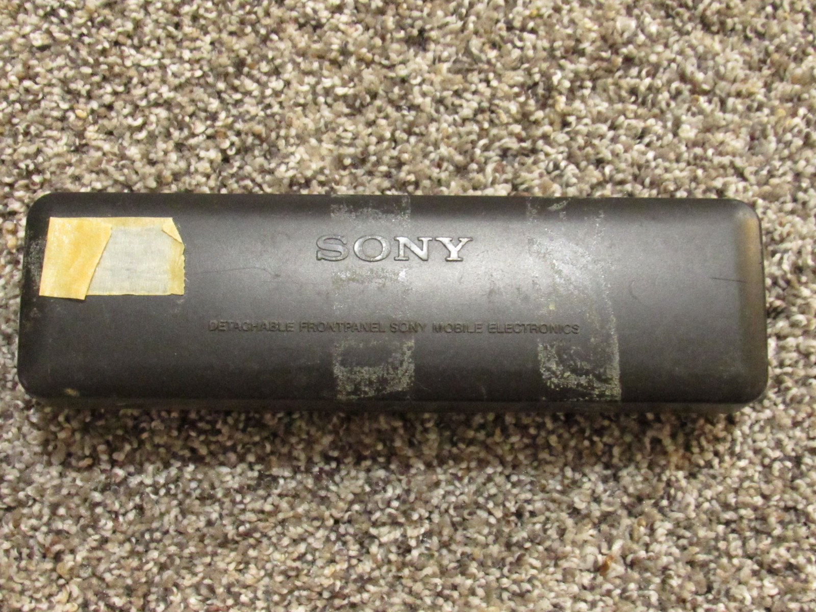 Vintage Sony XR-C210 Car Stereo Detachable Face with Case Parts Only Works