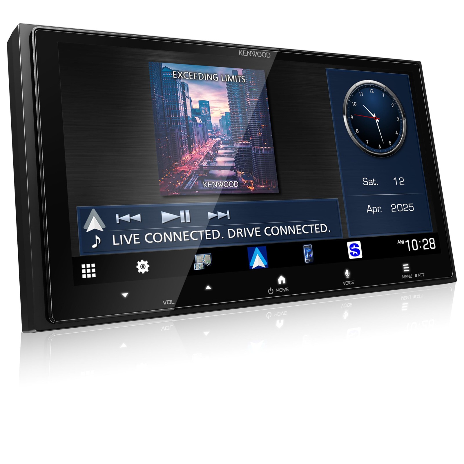 Kenwood DMX8710S AM FM HD 6.2″ Car Stereo, Wireless Apple CarPlay, Android Auto