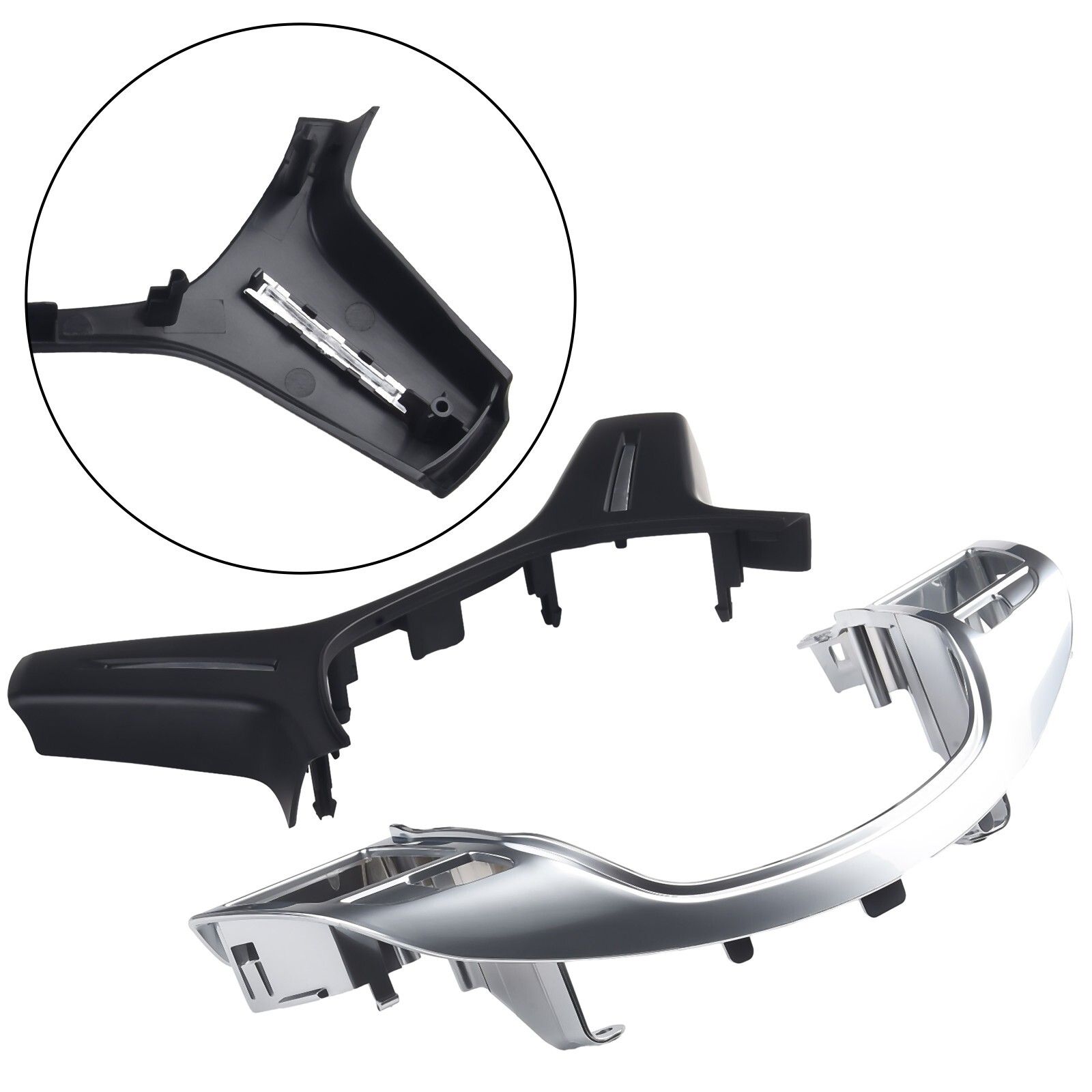 For Mercedes ML GL GLS W166 W204 W212 Car Steering Wheel Center-Bezel Cover Trim
