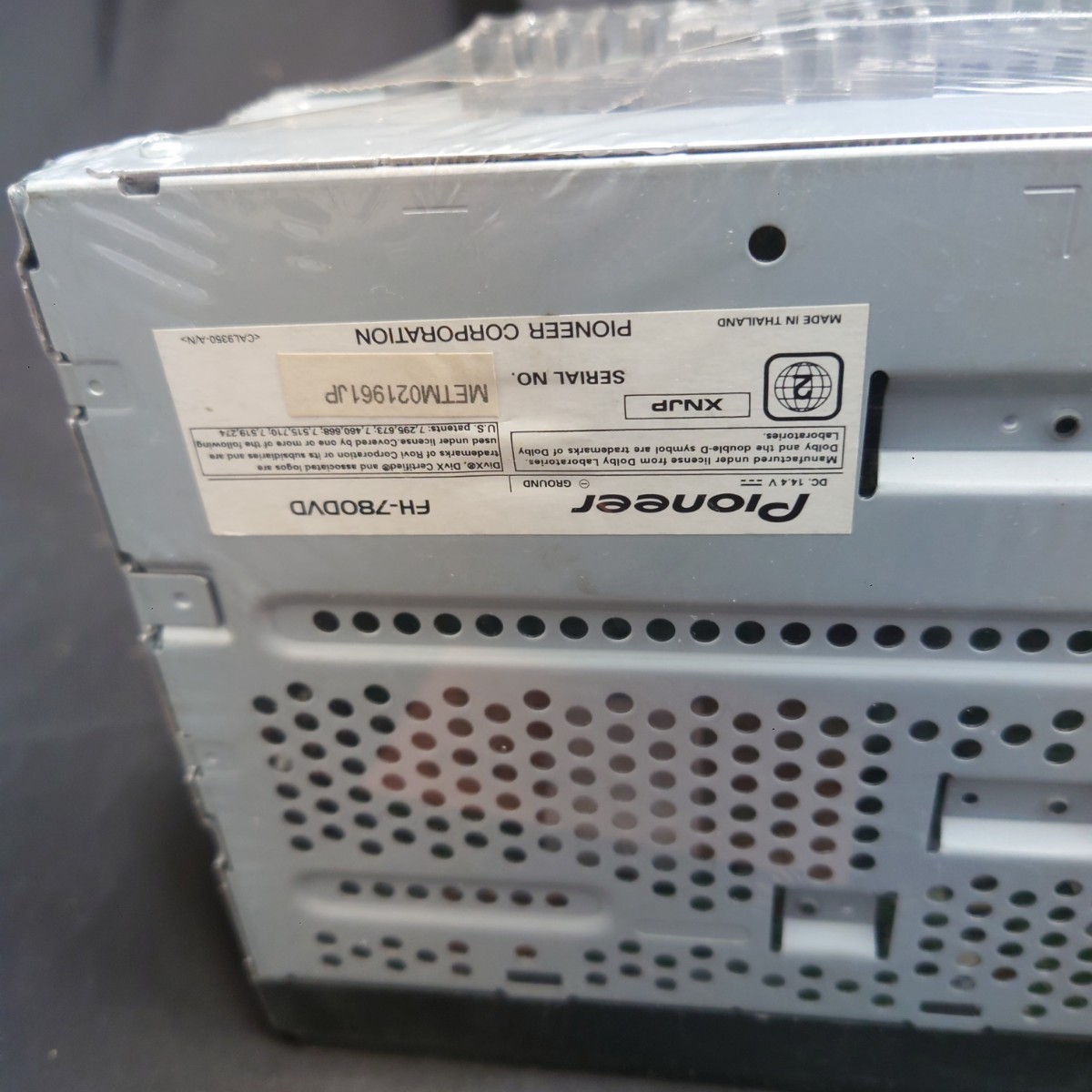 Pioneer Carrozzeria FH-780DVD Car Audio DVD Receiver Good condition
