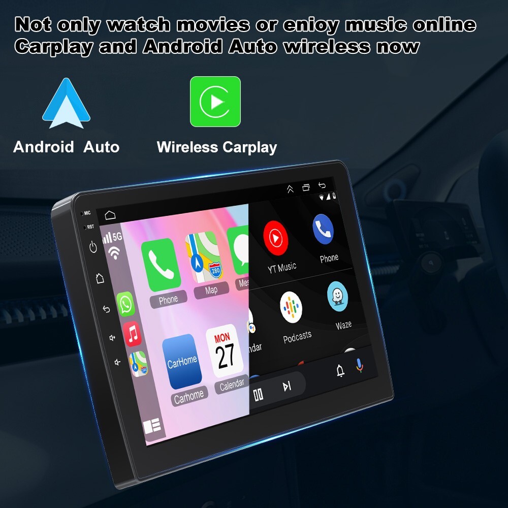 Car Radio For Jeep Wrangler 2007-2018 Double Din Car Stereo Apple Carplay GPS FM