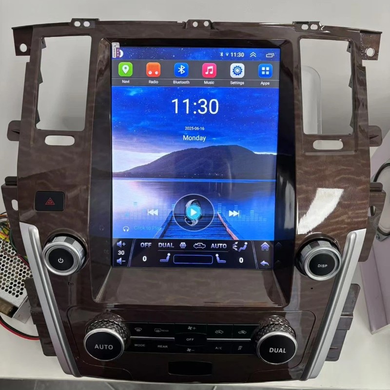 12.1″ USED Tesla Style Car Radio Stereo CARPLAY GPS For 2014-2021 Nissan Armada