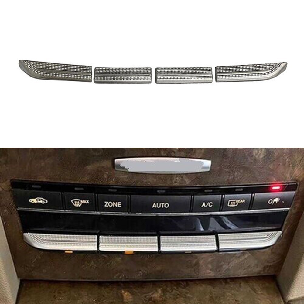 Car Air Conditionr Outlt Vnt Button Covr Trim For Mrcds-Bnz Class W212