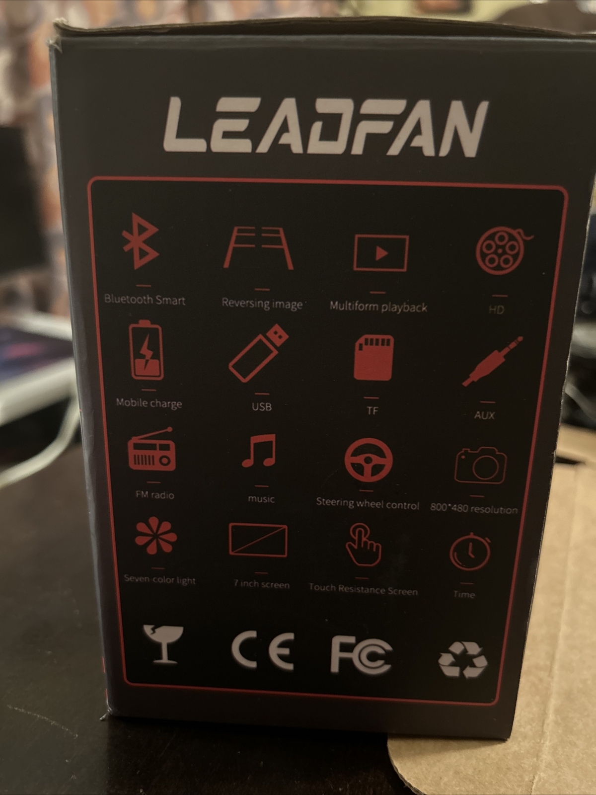 LEADFAN X0030R5OC5 CAR STEREO