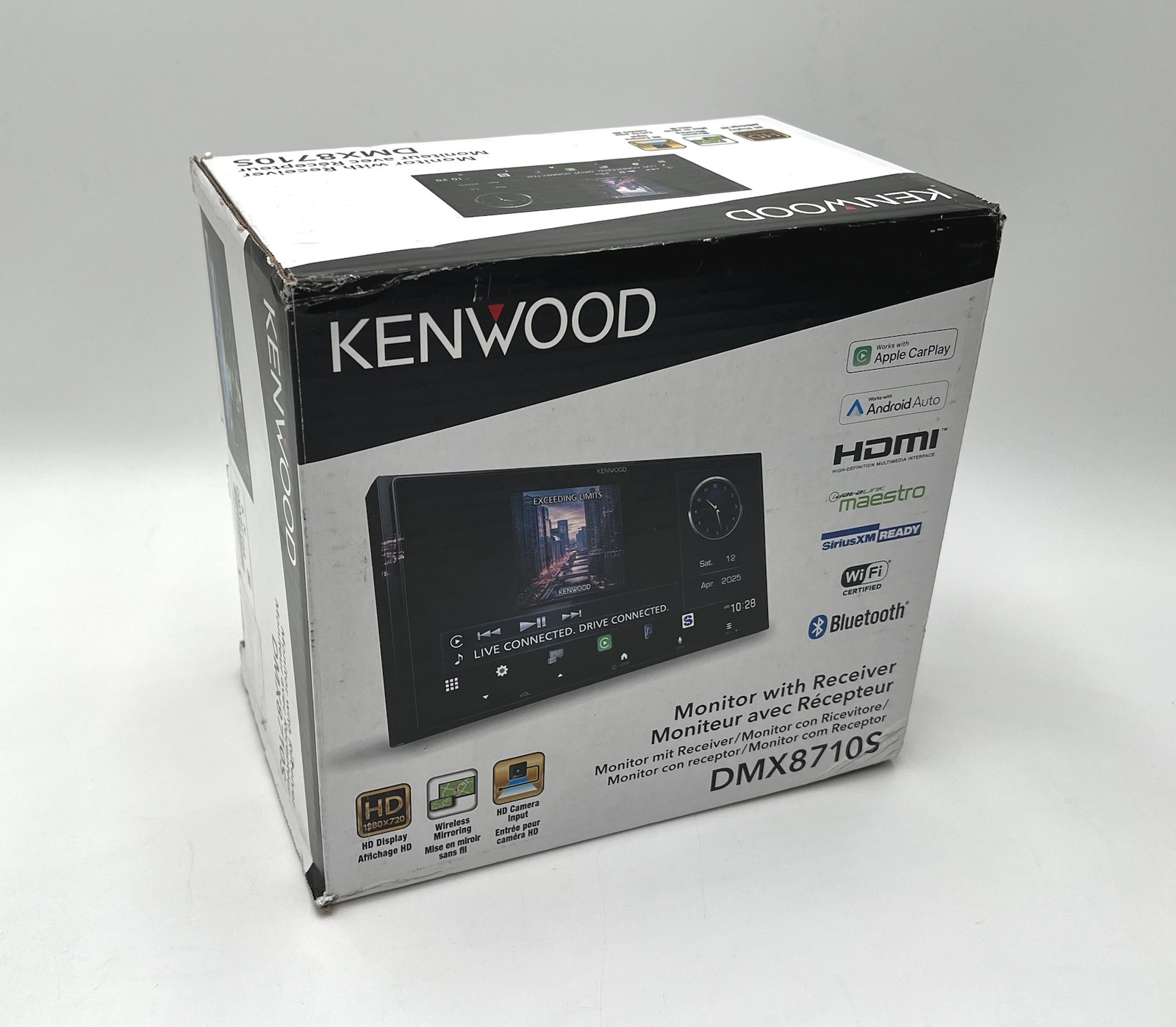 Kenwood DMX8710S 7″ Multimedia Receiver Wireless *New/Open Box*