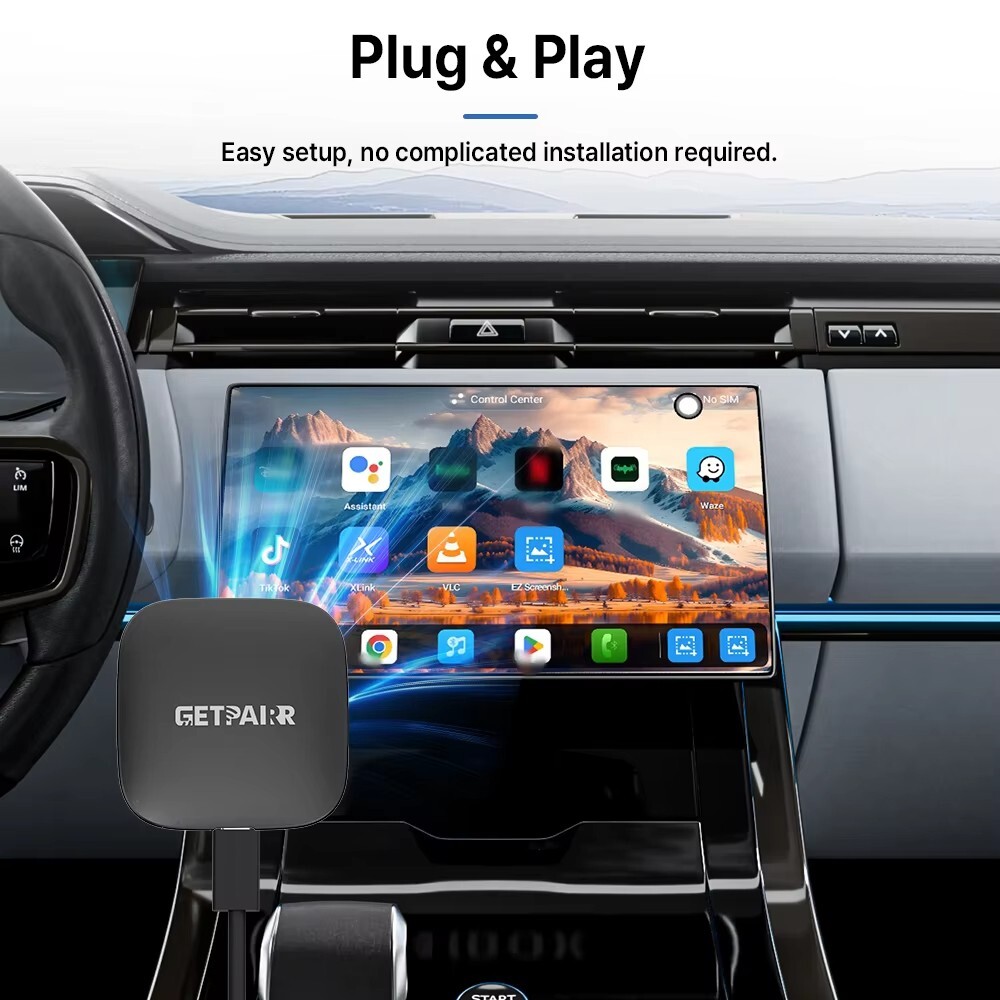 3-in-1 Android 13 CarPlay Ai Box Wireless Android Auto Adapter -QCM6125 -8+128G