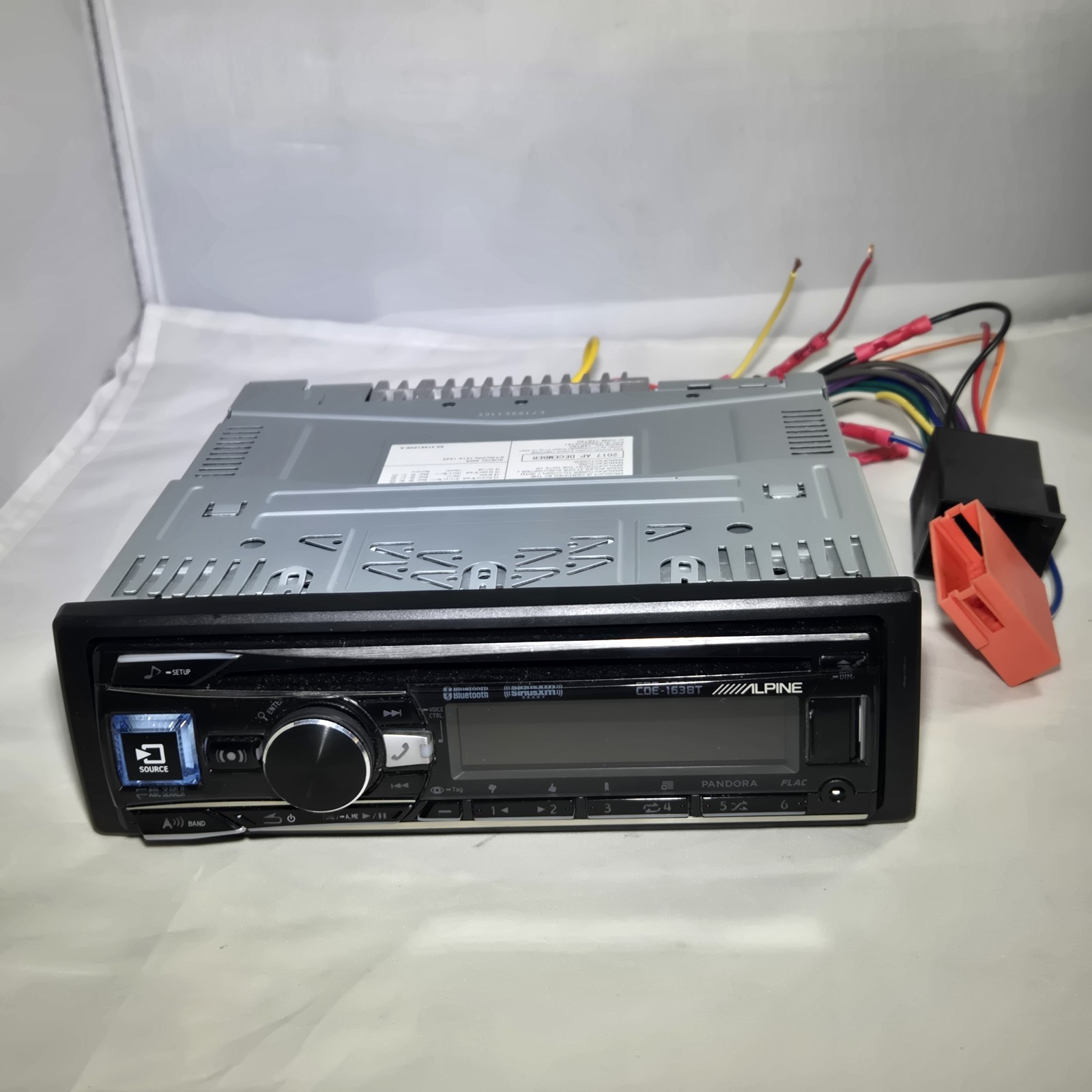 Alpine CDE-163BT Bluetooth CD Receiver Car Stereo – Pandora/FLAC – Tested