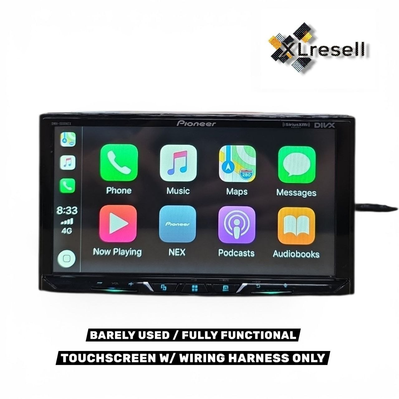 Pioneer DMH-1500NEX 7″ Digital Media Receiver Apple CarPlay Android Auto Bluetoo