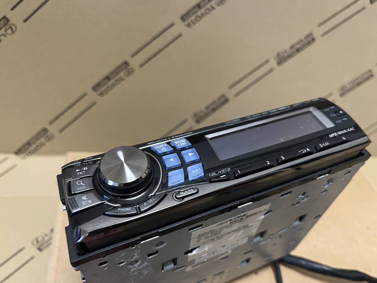 ALPINE CDA-9887Ji 60W x4 CD Player Excellent JAPAN