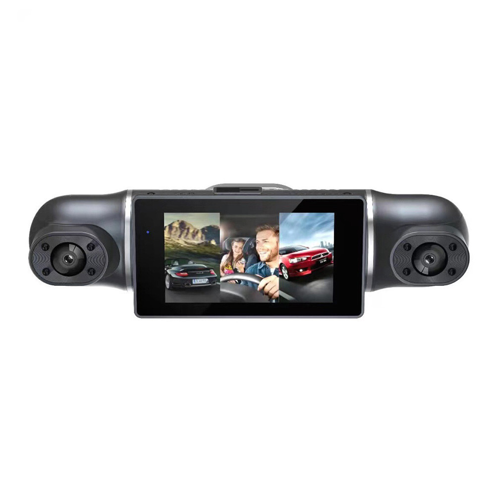 Dash Cam 4 Channel Driving Recorder Car DVR Front Left Right Rear Night Vision