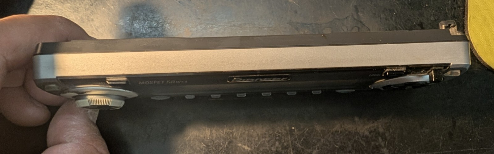 Pioneer DEH-34 MOSFET 50Wx4 Car CD Player FACEPLATE ONLY