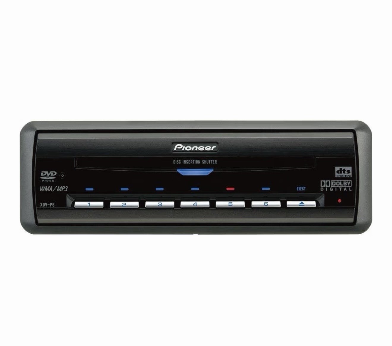 Pioneer XDV-P6 Car Stereo Mobile Media Station BRAND NEW 6 Disc DVD