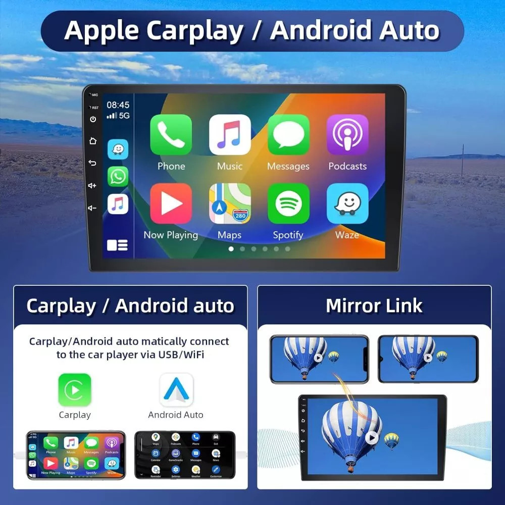Radio HeadUnit Android13 Navi Wifi CarPlay For Honda Civic 2013 2014 2015 Stereo