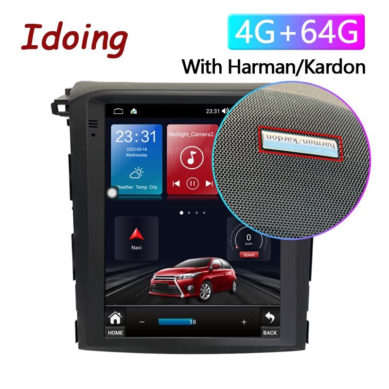 9.7″ Android Car Radio Stereo for 2018 2019 2020 2021 Subaru Forester XV Impreza