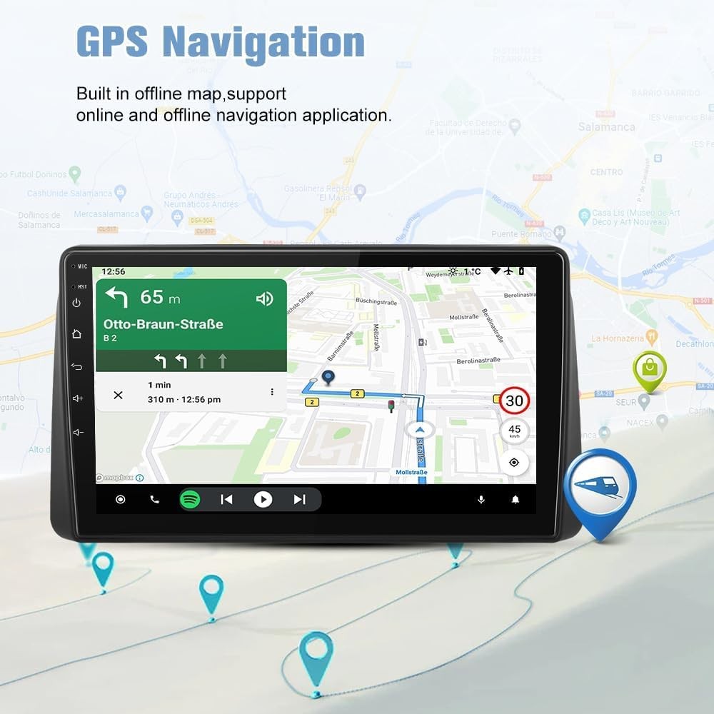 9″ Wireless Carplay & Android Auto Stereo for Grand Caravan, Town & Country