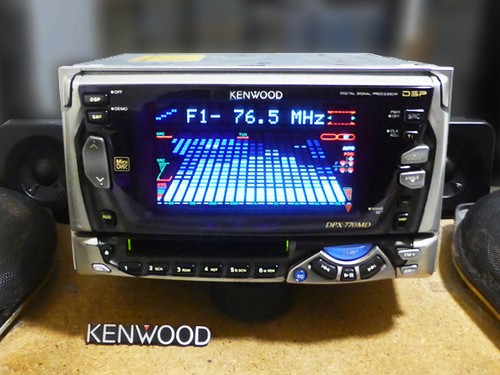 Kenwood DPX-770MD 2DIN CD MD Deck Player Working