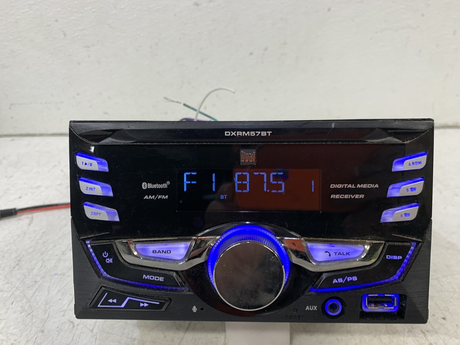 Dual DXRM57BT Digital Media receiver AUX USB BT radio stereo (NO CD) receiver