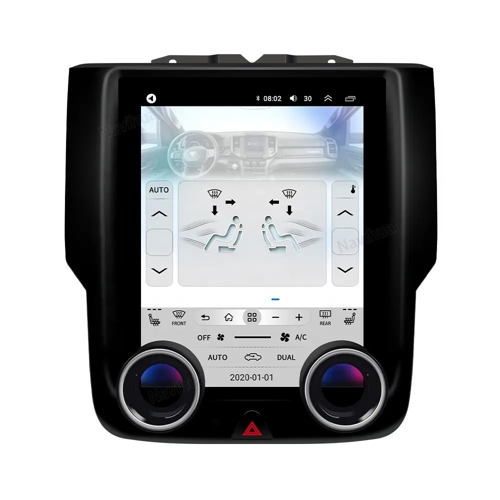 10.4″ Car Radio Stereo GPS Navi For Dodge RAM 1500 2500 3500 2013-2018 Android