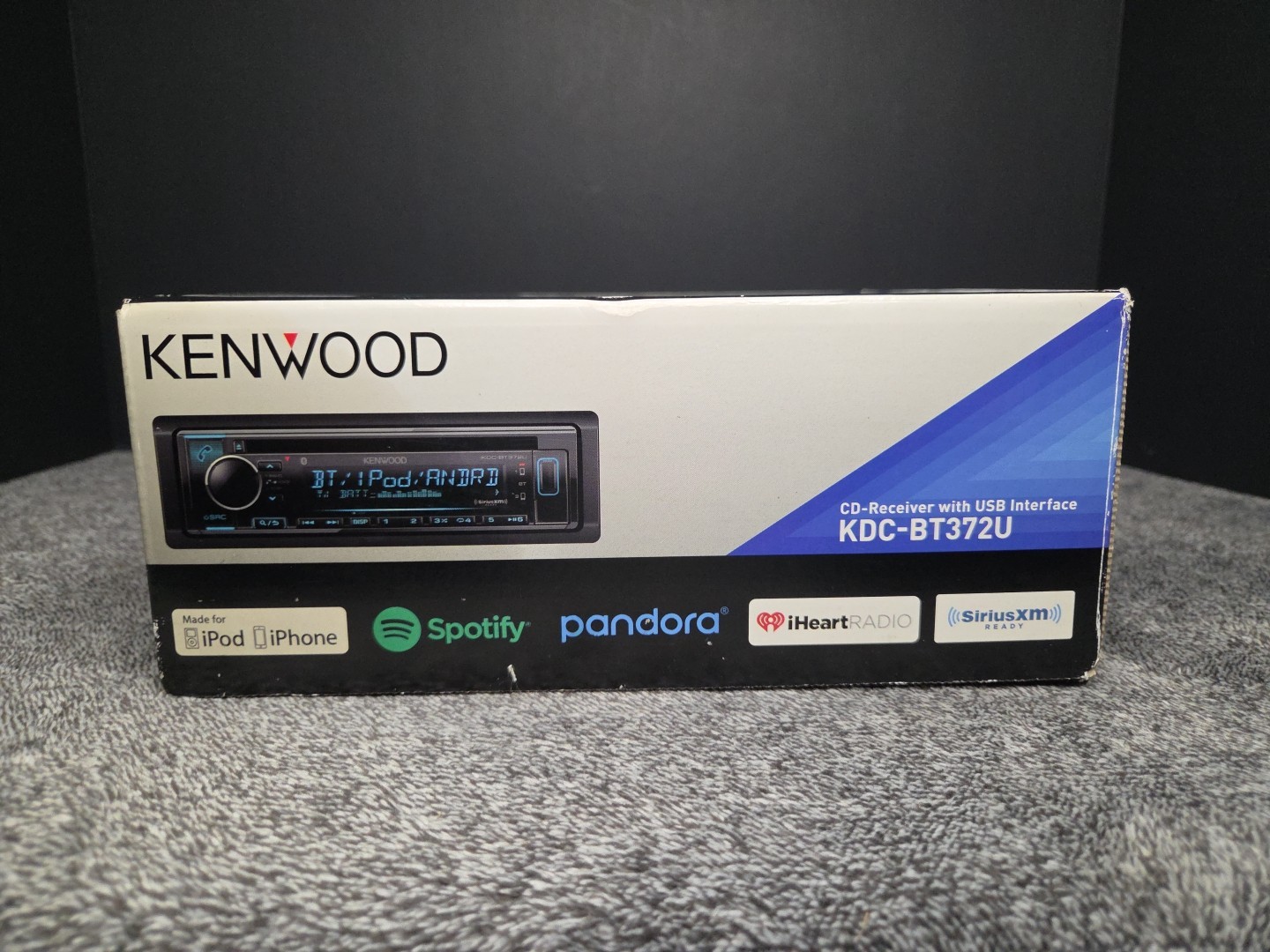 Kenwood KDC-BT372U Bluetooth CD Player Android iPhone AM FM MP3 Pandora USB NEW