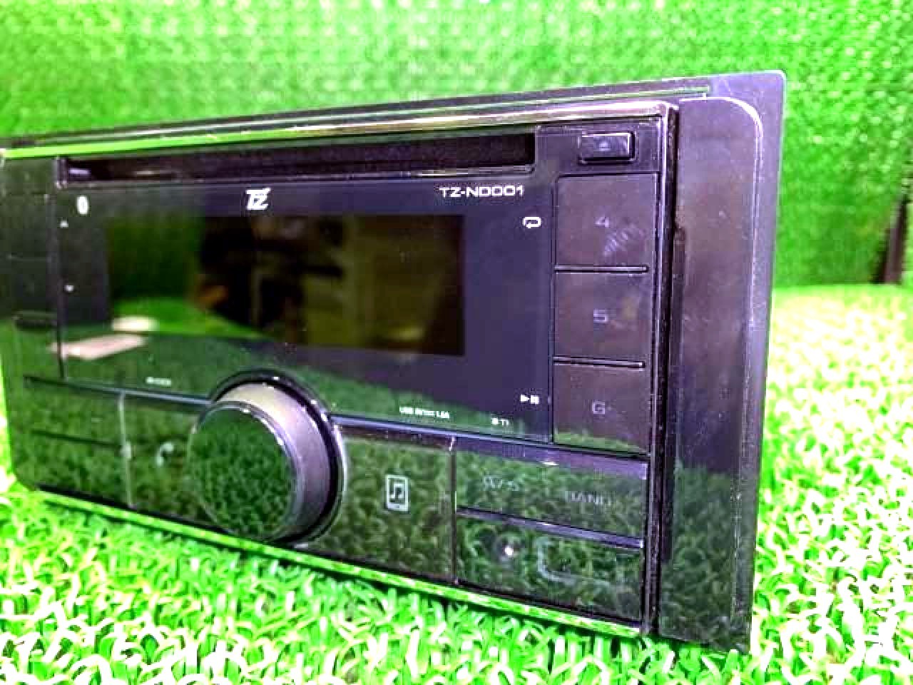 Kenwood TZ-ND001 Car Stereo Receiver Tested Working CD w/ Manual, Mic