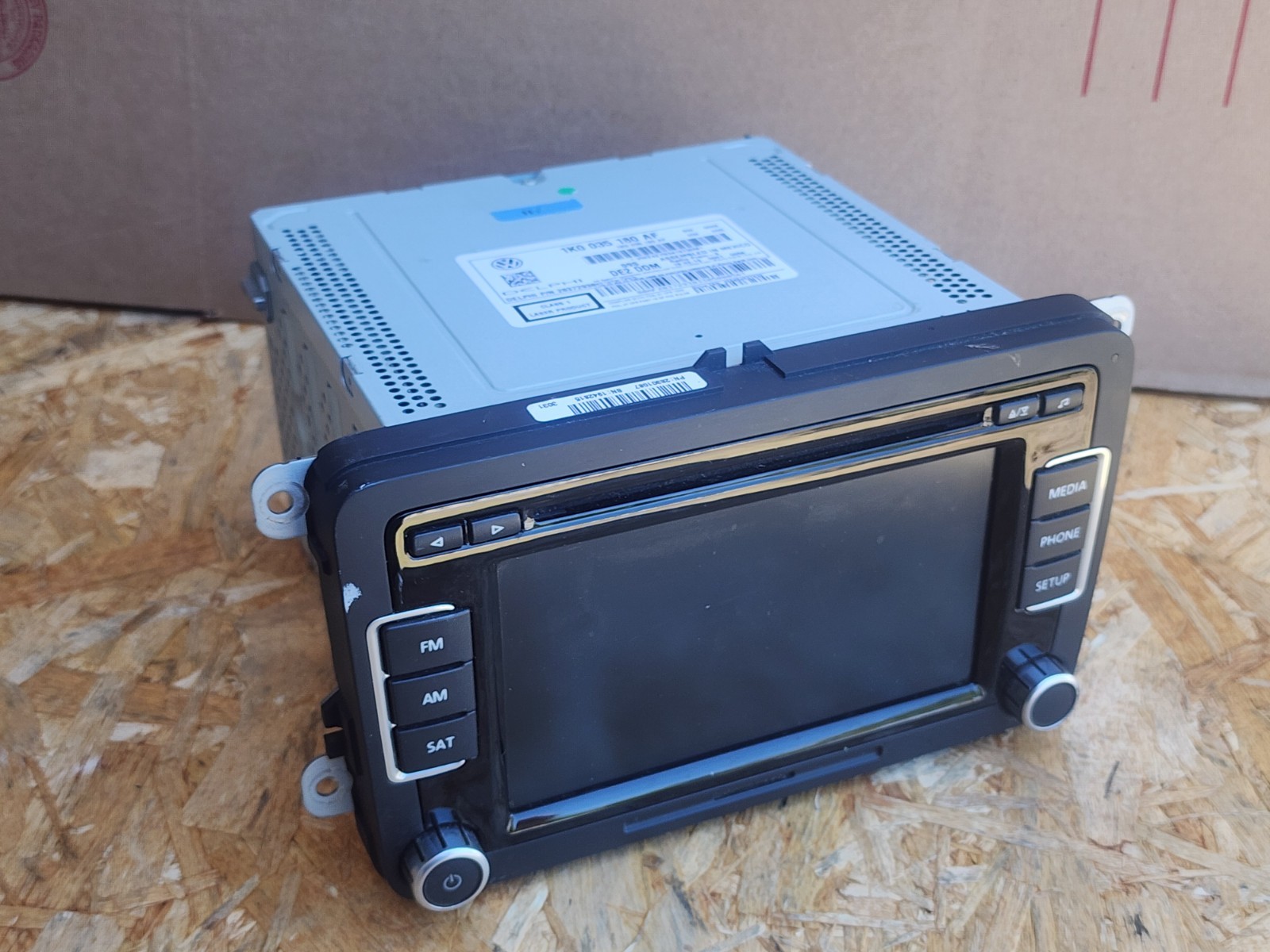 VOLKSWAGEN Am Fm CD CAR STEREO UNTESTED 2010-2017 Saleen Mustang Camaro Toyota