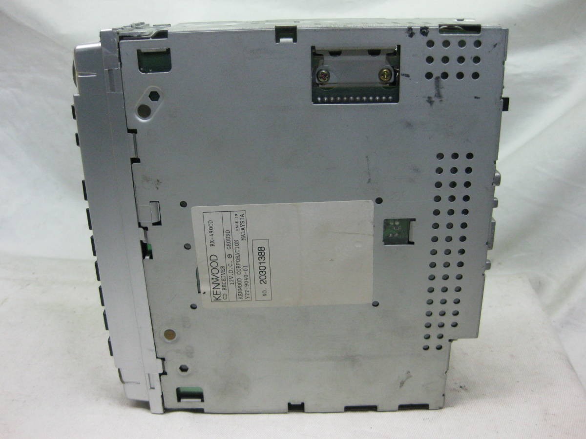[Used]KENWOOD RX-490CD 1DIN Car CD Deck Player Confirmed Operation