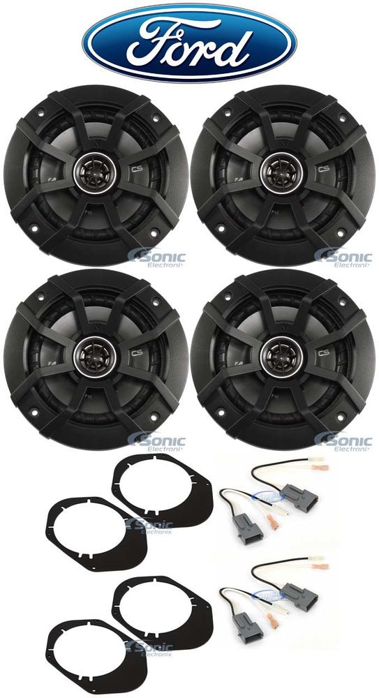 Ford Expedition 1997-1998 Kicker 5.25″ Front+Rear Factory Speaker Kit