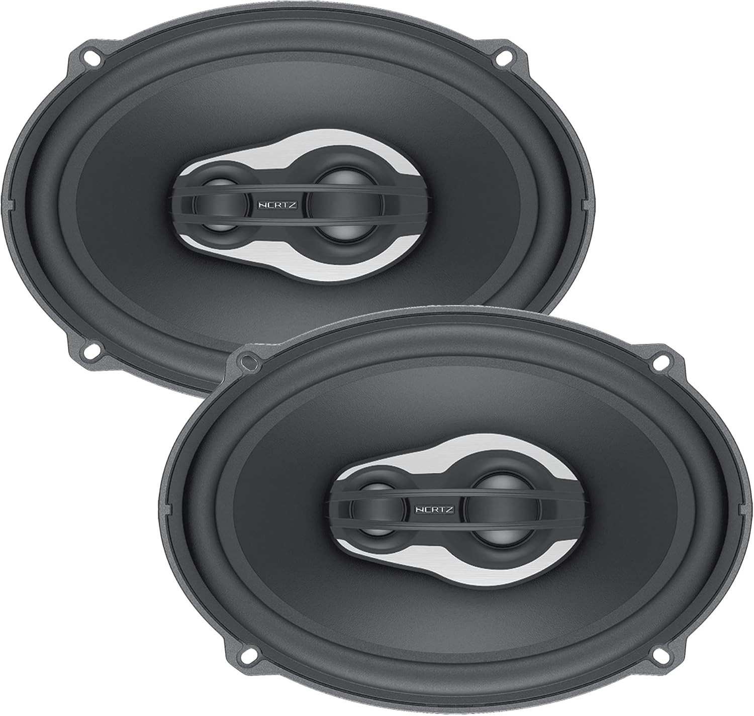 Hertz Mille Pro MPX-6903 6×9 3-Way Coaxial Speakers Pair with Grilles New