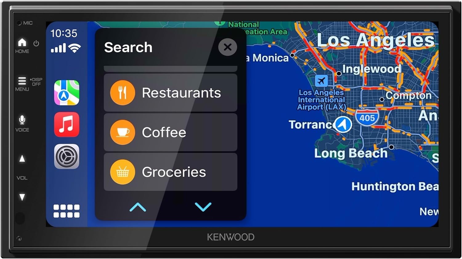KENWOOD DMX400S Digital Multimedia Receiver 6.8″ Screen w/ Apple CarPlay & Andro
